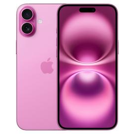 SIM Free iPhone 16 Plus 5G 512GB AI Mobile Phone - Pink