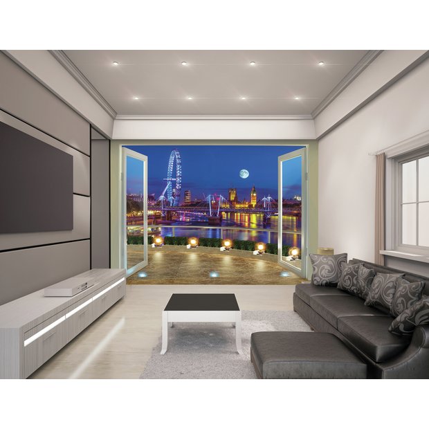 Buy Walltastic London Skyline Wallpaper Mural at Argos.co.uk Your