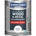 Johnstone's White Non Drip Gloss 1.25L