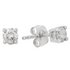 Revere 9ct White Gold 0.25ct tw Diamond Solitaire Earrings