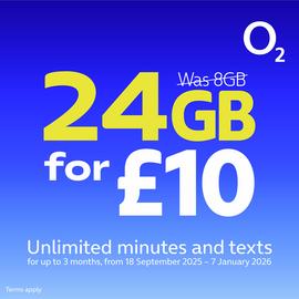 O2 8GB Pay As You Go SIM Card