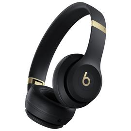Beats Solo 4 On-Ear True Wireless Headphones - Black & Gold