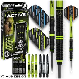 Winmau Michael van Gerwen MvG Active 24g Tungsten Darts Set