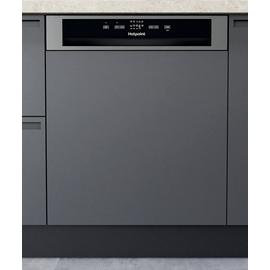 Hotpoint H3B L626 X UK Full Size Dishwasher - Silver