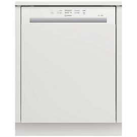 Indesit I3B L626 UK Built-in Full Size Dishwasher - White