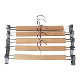 Argos Home Set of 10 Clip Trouser Hangers
