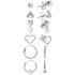 Revere Sterling Silver Mix Set of Earrings Set of 6
