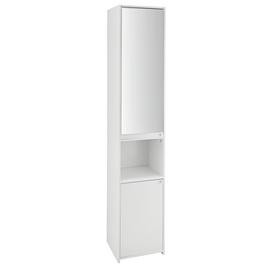 Argos Home Prime Mirrored Tallboy - White