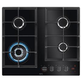 AEG HKB64450NB 60cm Gas Hob - Black