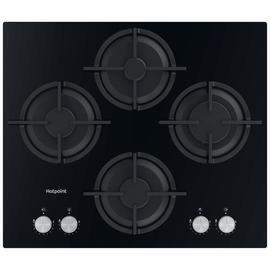 Hotpoint HGS 61S BK Gas Hob - Black