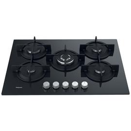 Hotpoint HGS 72 S BK Gas Hob - Black