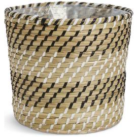 Habitat 26cm Faux Seagrass Planter