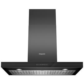 Hotpoint PHBS9.8CLTDK/1 Wall Mounted Cooker Hood - Black
