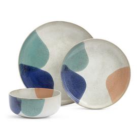 Habitat 60 Recast 12 Piece Stoneware Dinner Set