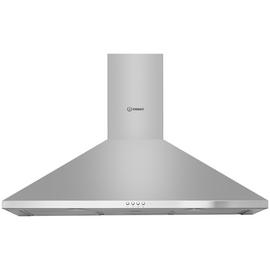Indesit IHPC9.4LMX 90cm Chimney Cooker Hood- Stainless Steel