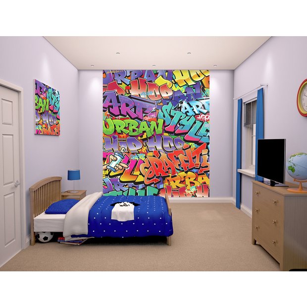 Buy Walltastic Graffitti Wallpaper Mural at Argos.co.uk Your Online
