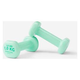 Decathlon PVC Dumbbells Set - 2 x 1kg