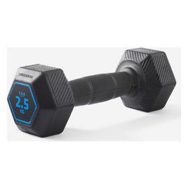 Decathlon HEX Dumbell - 1 x 2.5kg