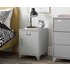 Argos Home Loft Locker Grey Bedside Cabinet