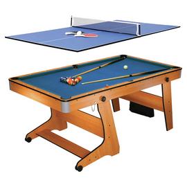BCE Folding Pool Table and Table Tennis - 6ft