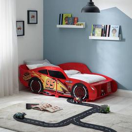 Disney Lightning McQueen Toddler Bed - Red