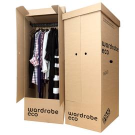 StorePAK Wardrobe Eco Storage Boxes - Set of 2