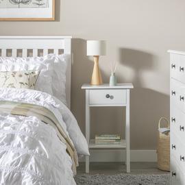 Habitat Minato 1 Drawer Bedside Table