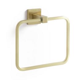 Habitat Wall Mounted Towel Ring - Brushed Gold