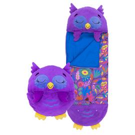 Happy Nappers 280 GSM Owl Large Sleeping Bag