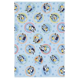 Bluey Kids Fleece Throw - Blue - 150x100cm