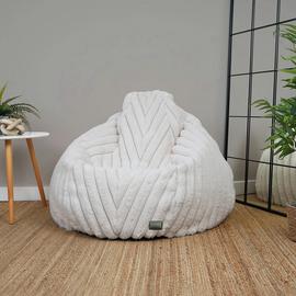 rucomfy Faux Fur Large Bean Bag