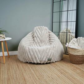rucomfy Faux Fur Large Bean Bag