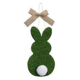Grass Bunny Door Hanger