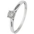 Revere 9ct White Gold Diamond Accent Halo Cluster Ring