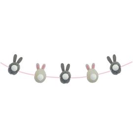 Pompom Bunny Garland
