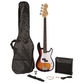 Encore Blaster E40 Bass Guitar Pack - Sunburst