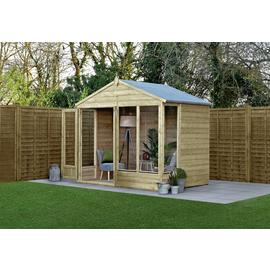 Forest Beckwood Shiplap Apex Summerhouse - 8 x 6ft