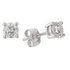 Revere 9ct White Gold 0.50ct tw Diamond Solitaire Earrings