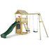 Plum Lookout Tower Wooden Climbing Frame with Swings & Slide
