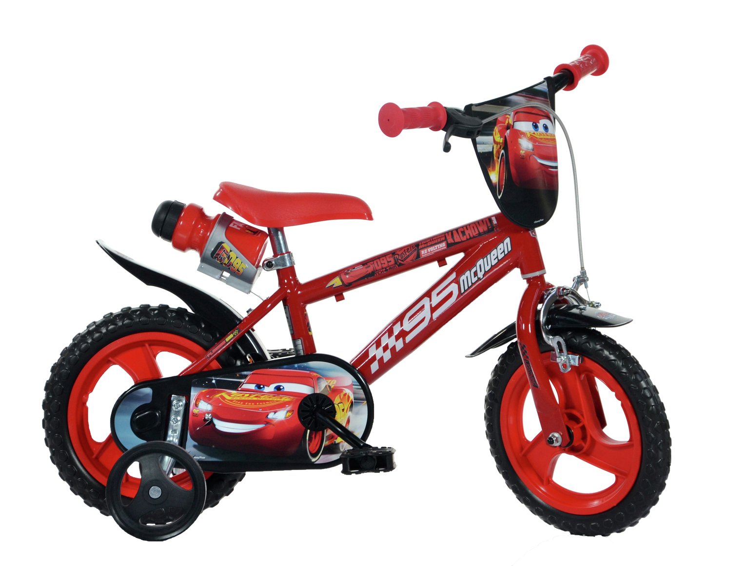 12 lightning mcqueen bike