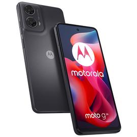 SIM Free Motorola G24 128GB Mobile Phone - Charcoal