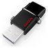 SanDisk Ultra 130MBu002Fs Dual USB 3.0 Flash Drive - 16GB