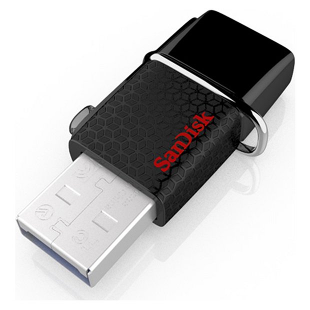 Buy SanDisk Ultra 130MB/s Dual USB 3.0 Flash Drive 16GB at Argos.co