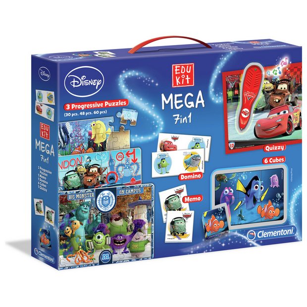 Buy Clementoni Disney Pixar 7 in 1 Mega Puzzle Set at Argos.co.uk