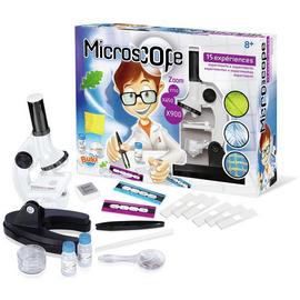 Buki Microscope and 15 Experiments Set.