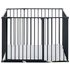 BabyDan Square Metal Playpen - Black