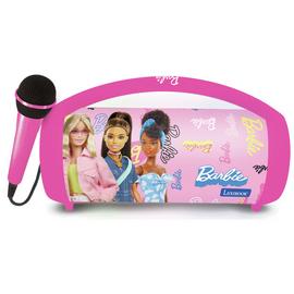 Lexibook BTP585BBZ Barbie Speakers with Lights and Mic