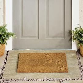 Argos Home Paws Debossed Coir Mat - 40x60cm