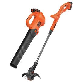 Black + Decker Cordless Leaf Trimmer and Blower - 18V