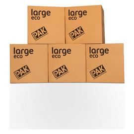 StorePAK Large Eco Cardboard Storage Boxes - Set of 5